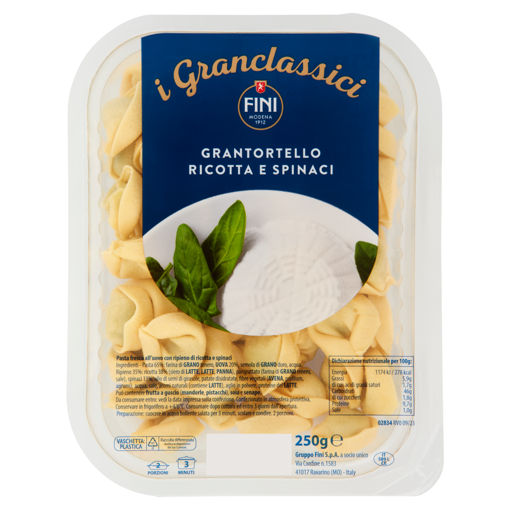 Giovanni Rana Ravioli Sfoglia Grezza Carne, 250g 