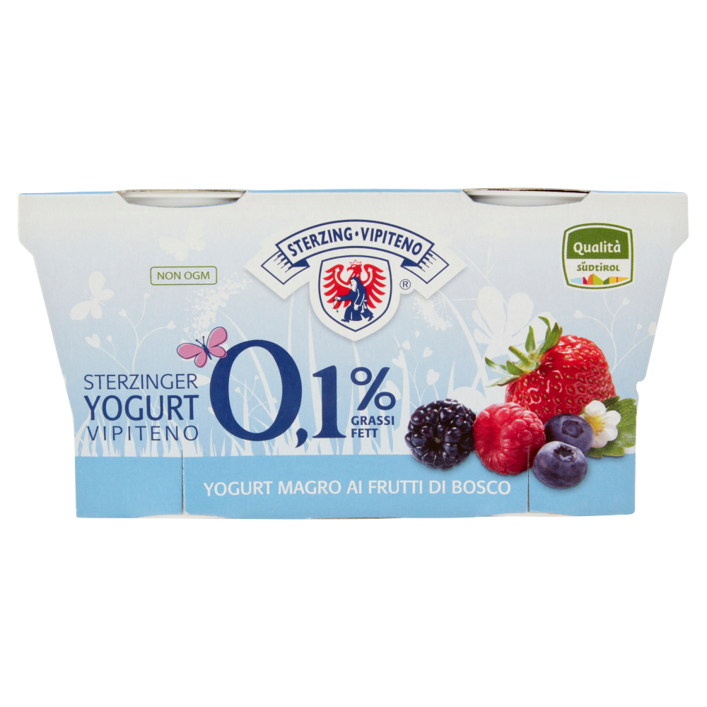 Sterzing Vipiteno Yogurt intero Fragola 2 x 125 g