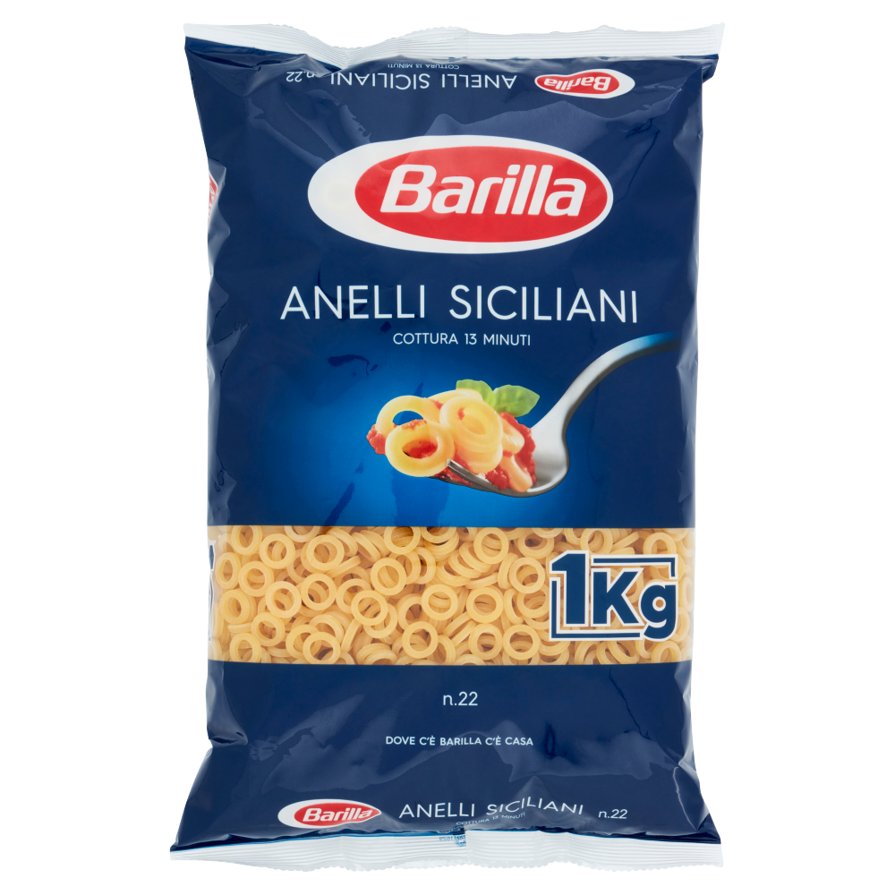 Barilla Pasta Cataneselle N.82 N.5 100% Grano Italiano 1 Kg