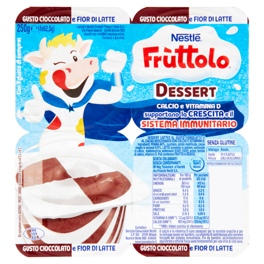 Granarolo Bimbi Yogurt Crescita Fragola 2 x 100 g