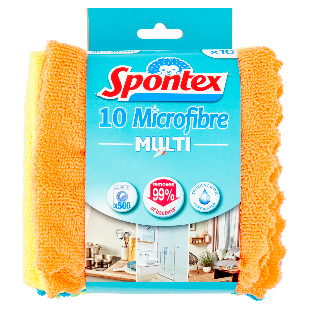SPONTEX MICROFIBRE X4