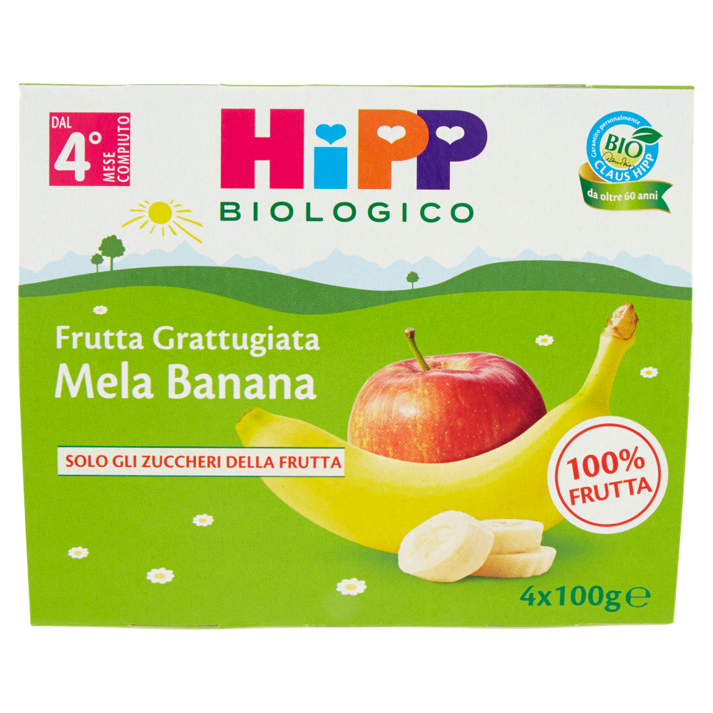 HIPP BIOLOGICO VERDURE MISTE - OMOGENIZZATO DAL 4 MESE COMPIUTO
