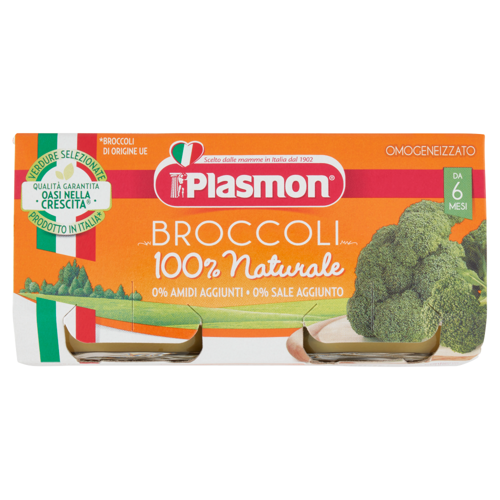 Plasmon Omogeneizzato Di Pesce Spigola Con Verdure 2x80g