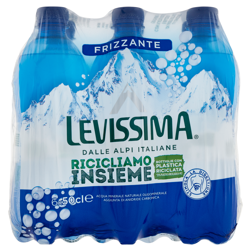 Acqua Sant'Anna Pack 1,5L Lievemente Frizzante, 36 Bottiglie, Acqua  Minerale Lievemente Frizzante Oligominerale Minimamente mineralizzata
