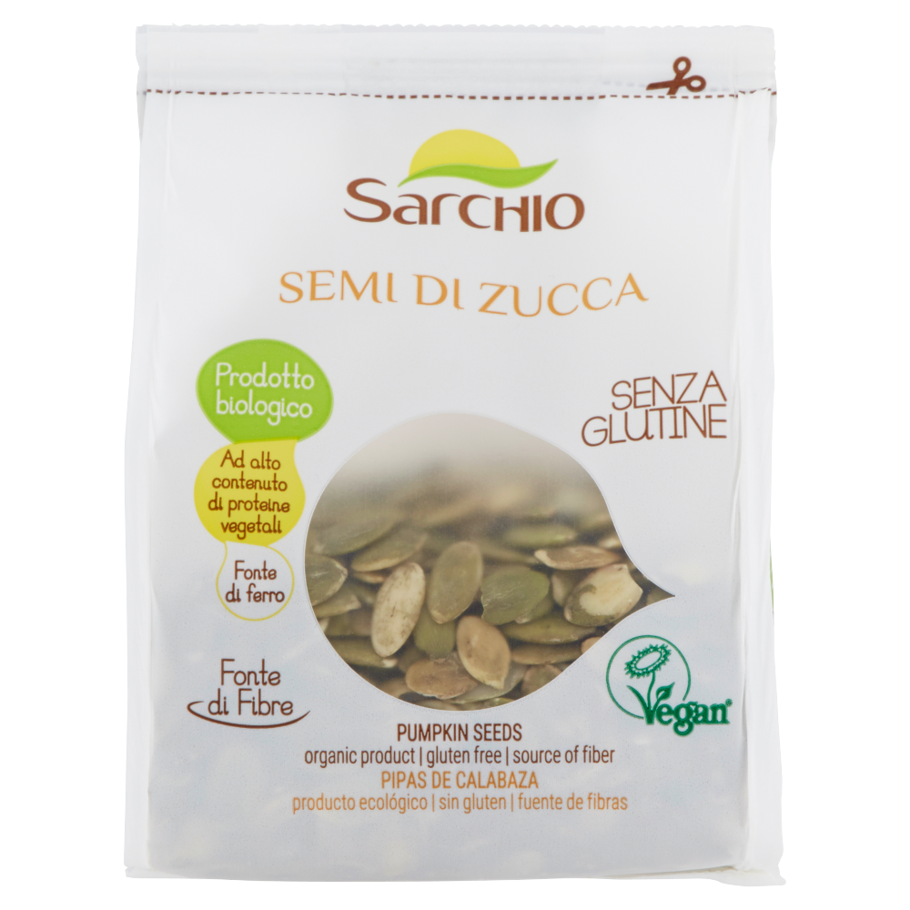 Sarchio Semi di zucca bio gr. 150 Spesa online da Palermo verso