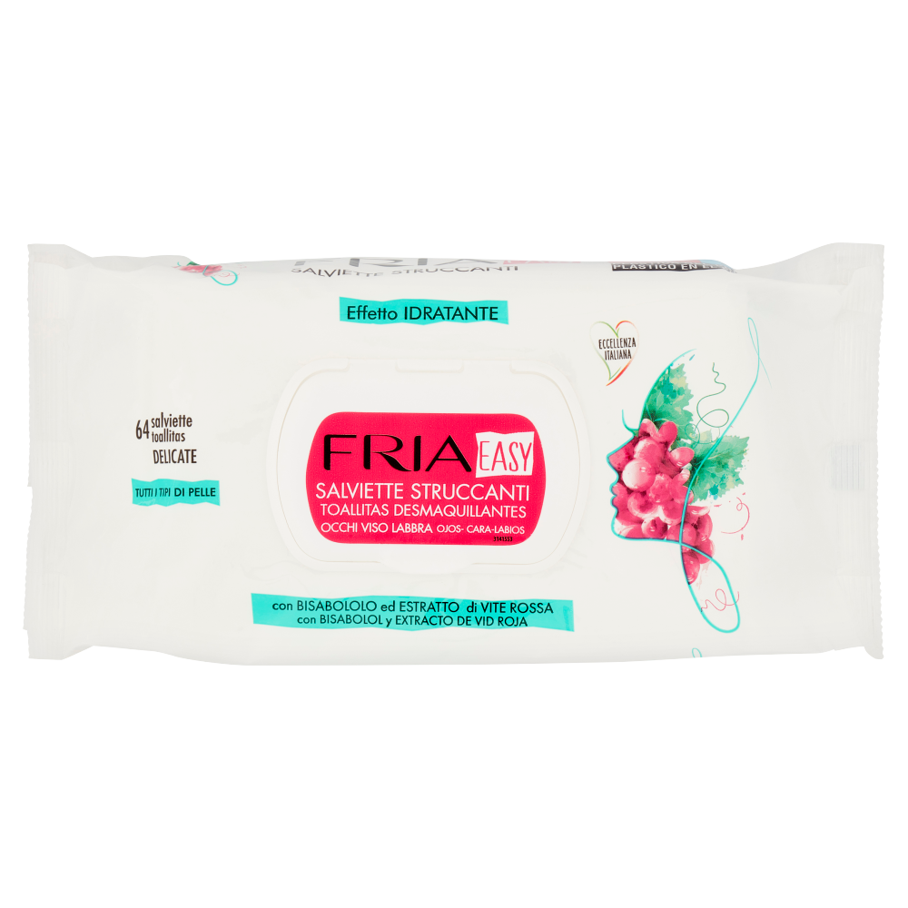 FRIA BABY EASY 20 SALVIETTE EFFETTO IDRATANTE CON ALOE VERA ED ESTRATTO DI  MIELE