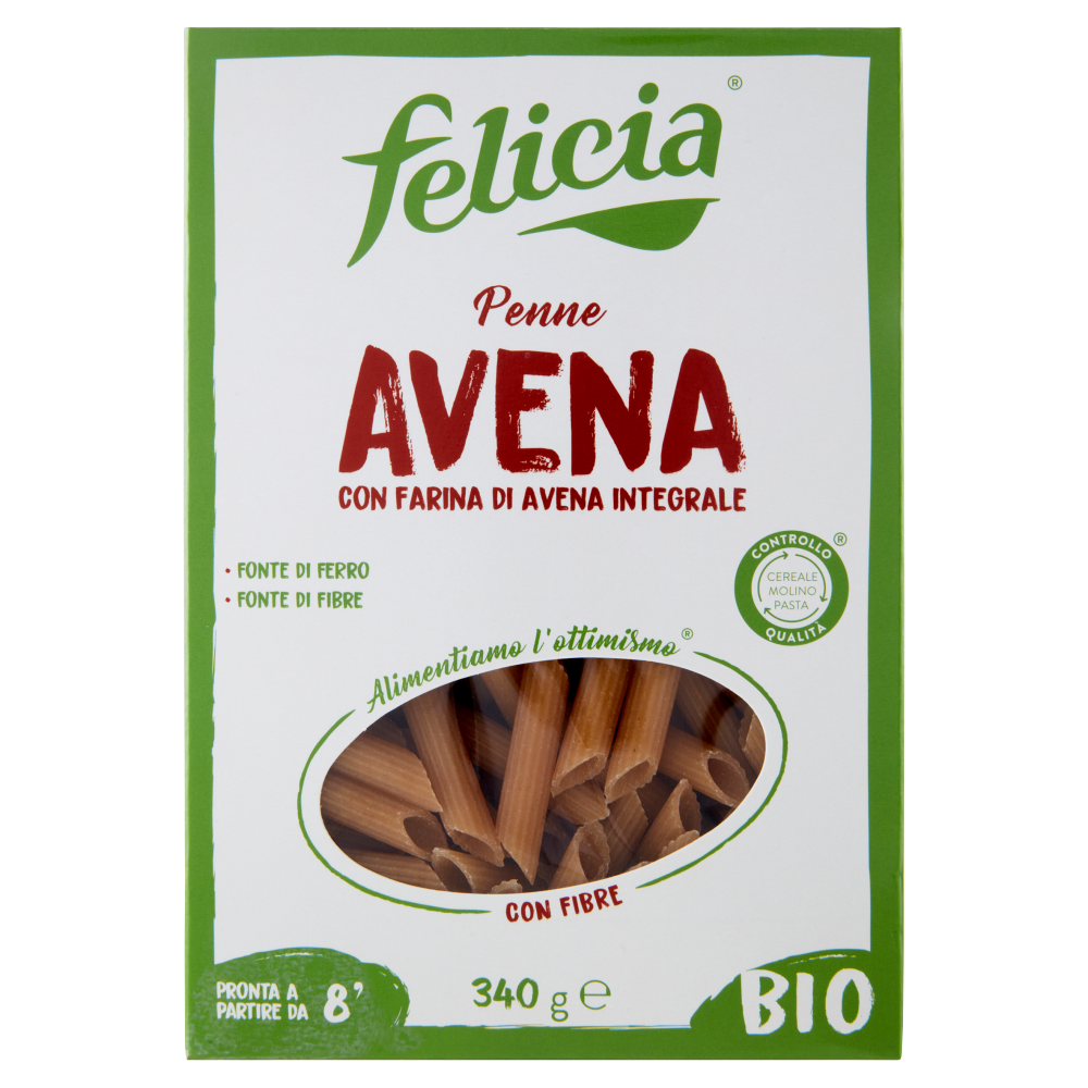 Penne rigate di avena senza glutine bio 250g - Casa Rustichella