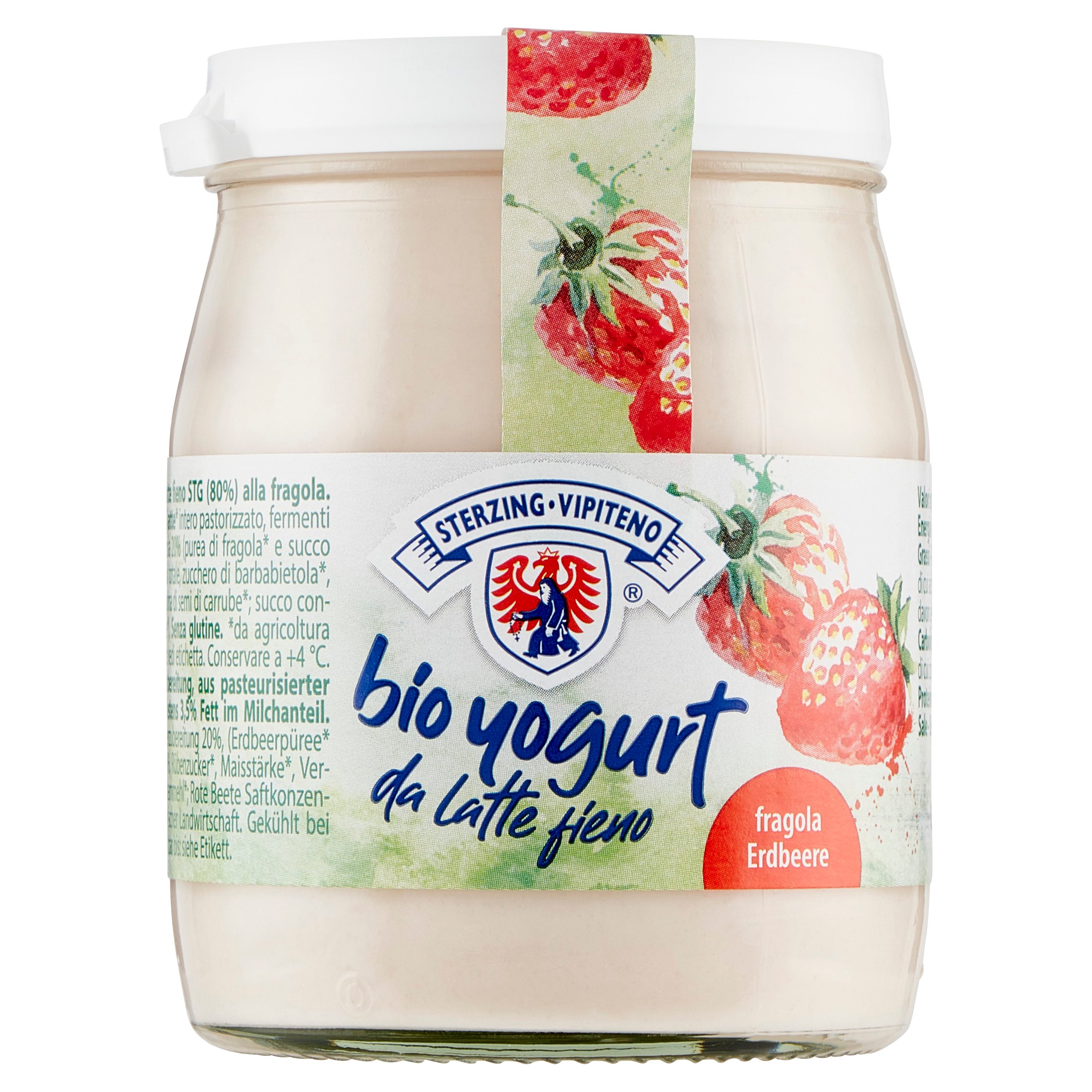 Yogurt biologico intero da latte fieno STG - 250g - cocco