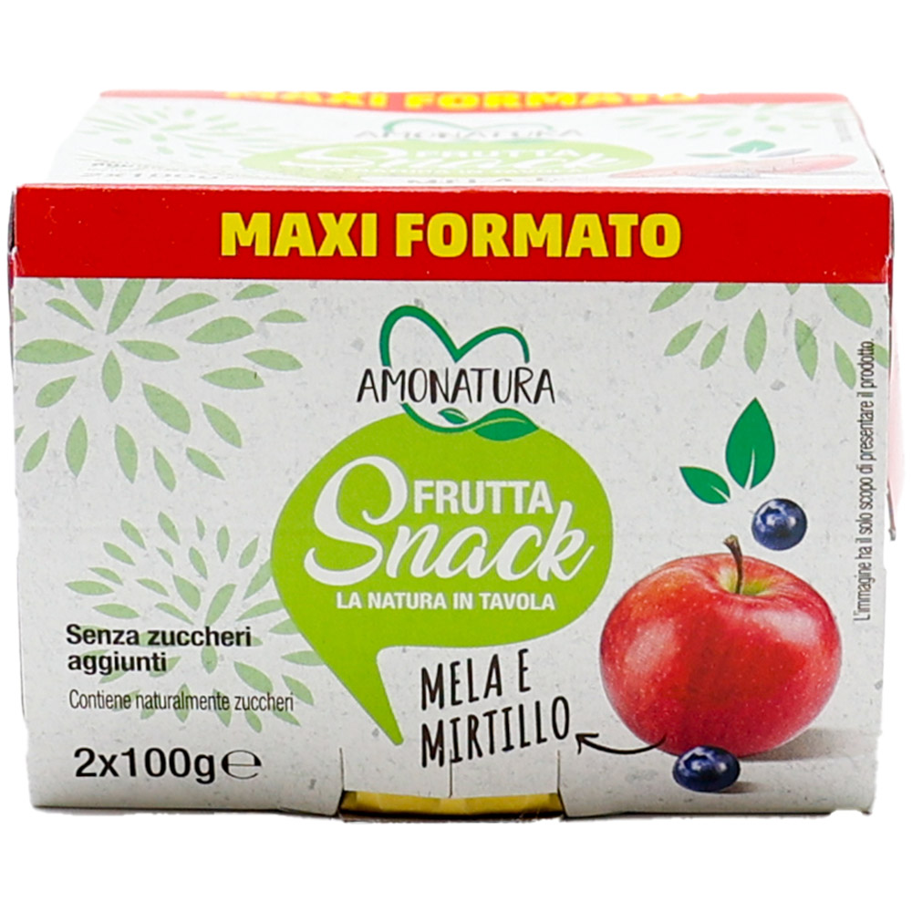 Natura frulla polpa mela/ananas - gr.100