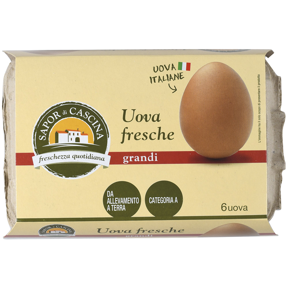 Uova fresche bio PROBIO confezione da 6 pezzi - Acquista Online