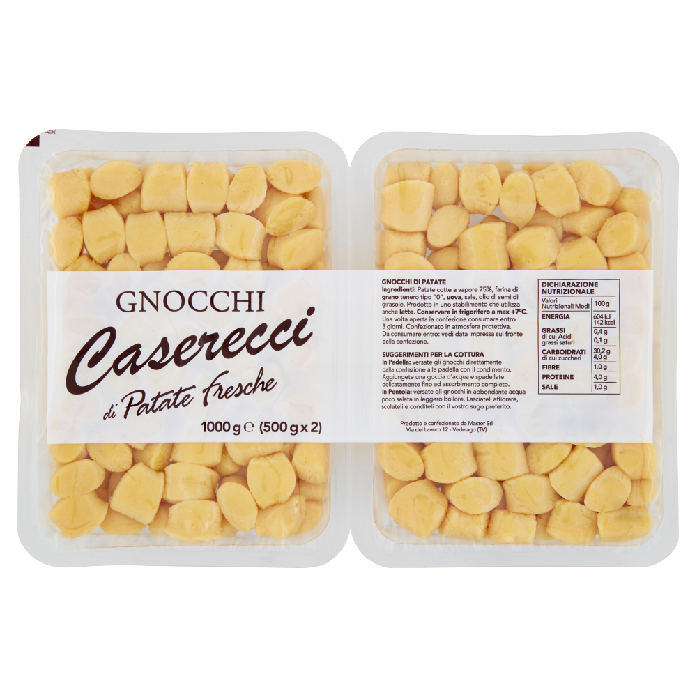 La Rosa dei gusti gli gnocchi di patate fresche 400 g