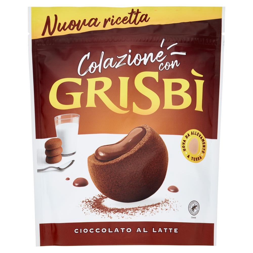 Riso Scotti Si con Riso Senza Lattosio Frollino ripieno con crema nocciola  200 g