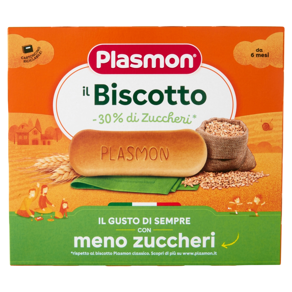 NIPIOL BISCOTTI PER LA CRESCITA 360 GR (6 in a box) –  -  The best E-commerce of Italian Food in UK