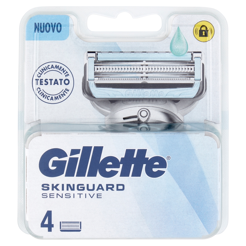 Lamette da barba Gillette Blue3 4pz + 2 omaggio usa e getta