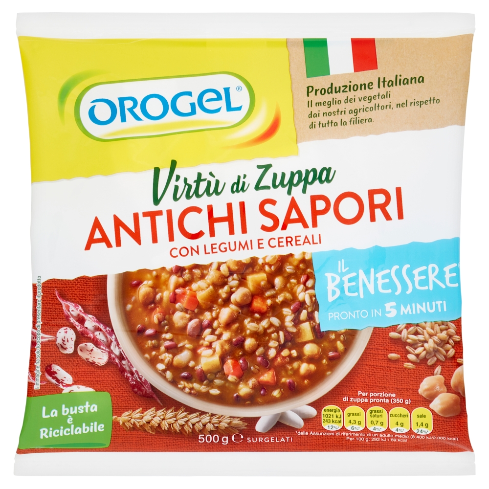 Findus Minestrone Tradizione Passato - con Verdure IGP e DOP 600 g