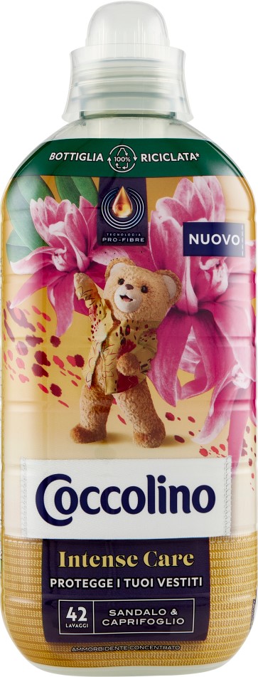 Coccolino Ammorbidente Concentrato Intense Care Sandalo & Caprifoglio 76  Lavaggi 1750 ml ->