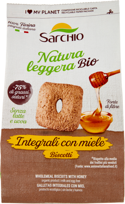 Gran Cereale Cioccolato Biscotti con Cioccolato Fondente e Nocciole in  Monoporzioni 216 g