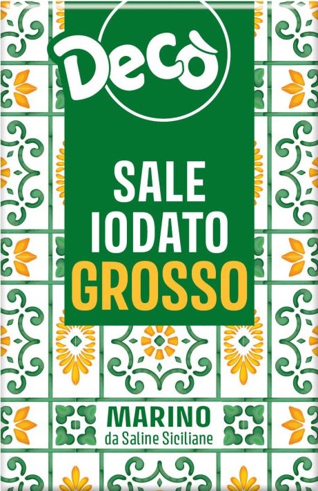 Italkali Sale Iodato Fino Sale Più Iodio 1000 G -  