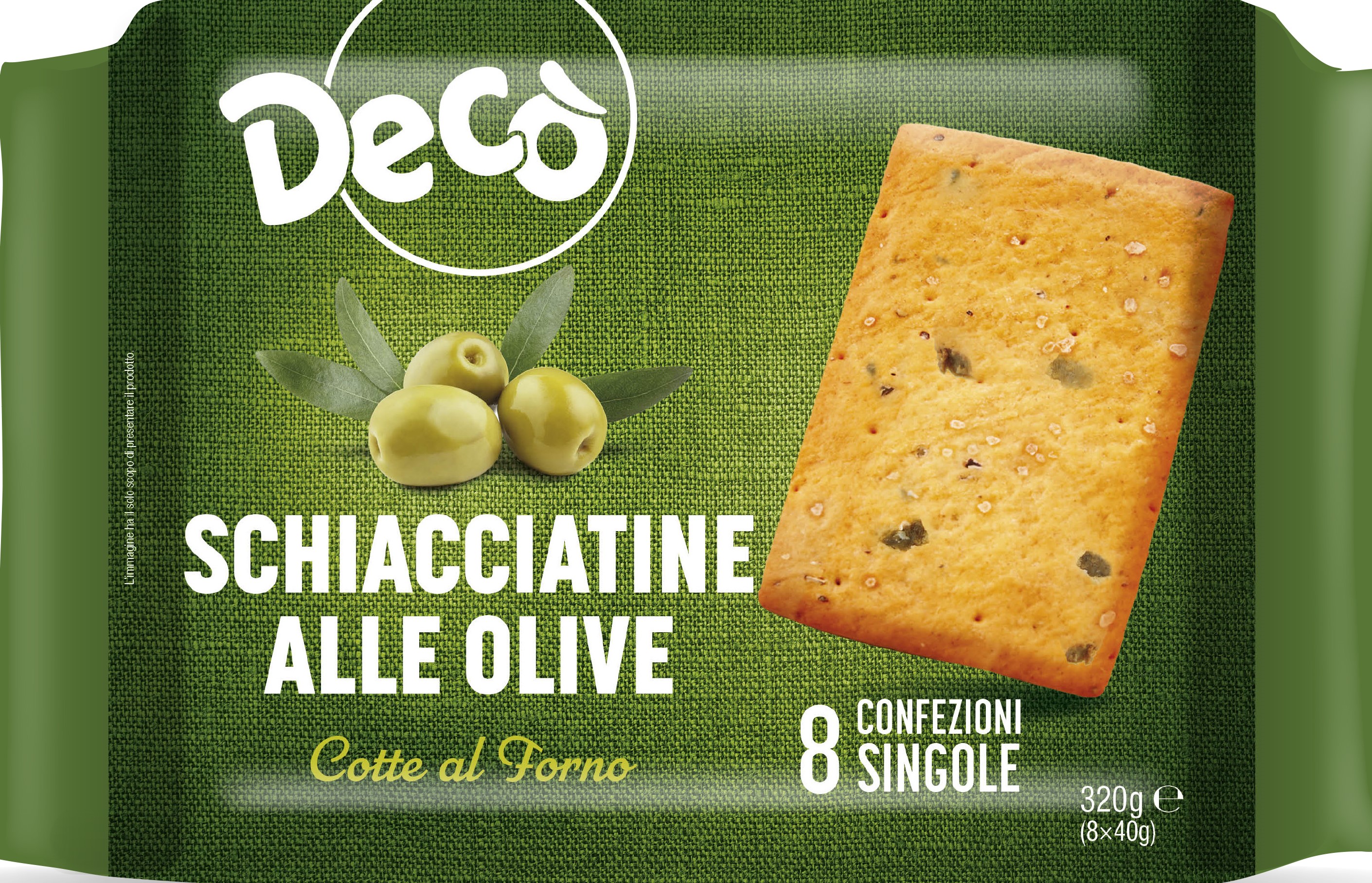 SCHIACCIATELLE ALLE OLIVE Forno Damiani gr 320